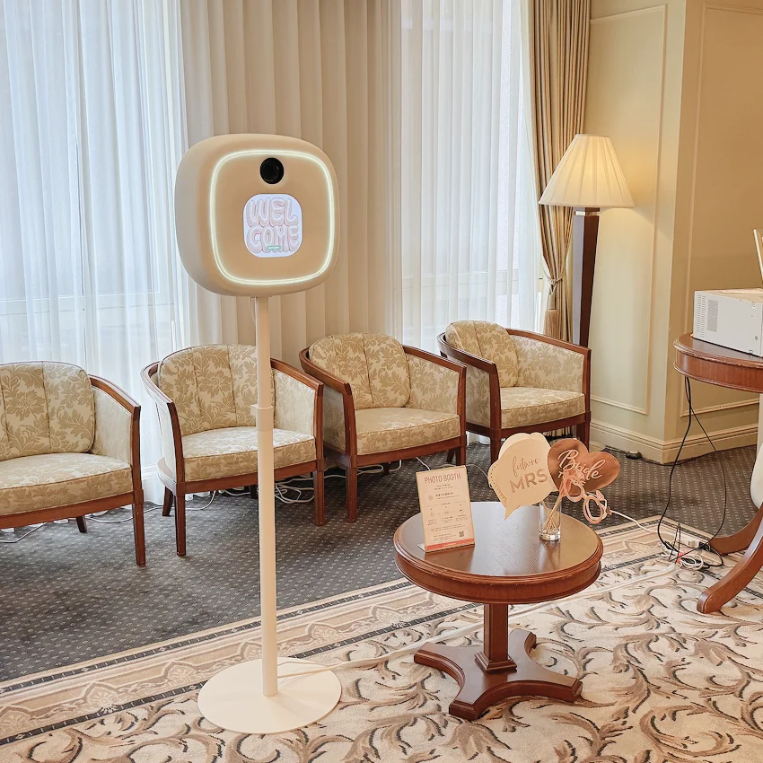 リーガロイヤルホテル大阪 結婚式 Lumenフォトブース導入事例 写真1