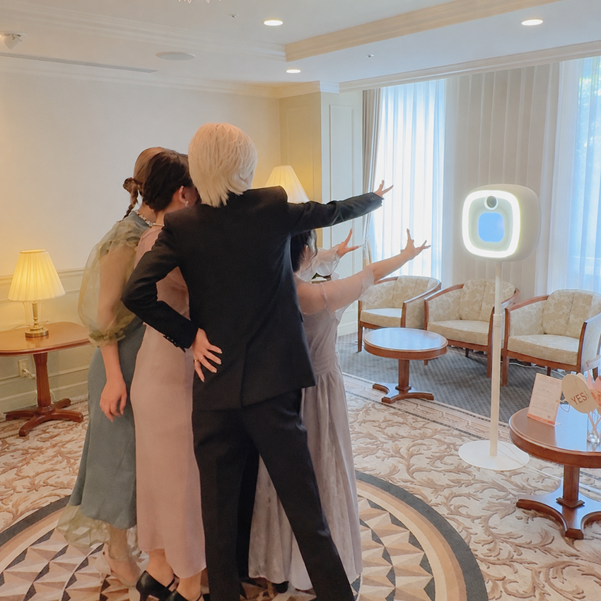 リーガロイヤルホテル大阪 結婚式 Lumenフォトブース導入事例 写真2