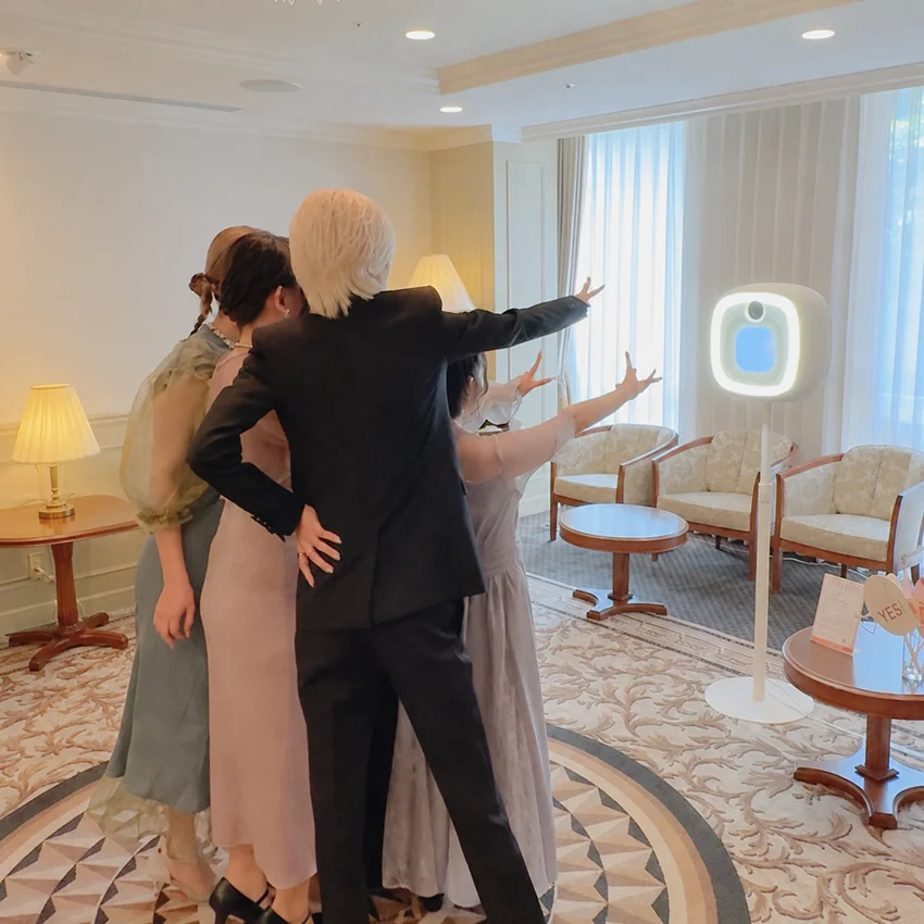 リーガロイヤルホテル大阪 結婚式 Lumenフォトブース導入事例 写真2