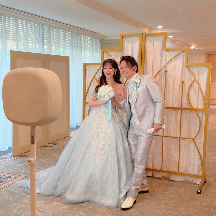 リーガロイヤルホテル大阪 結婚式 Lumenフォトブース導入事例 写真4