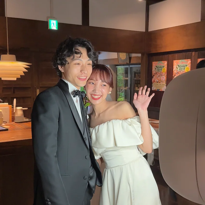 MOKICHI TRATTORIA 結婚式 Lumenフォトブース導入事例 写真3