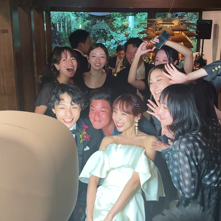 MOKICHI TRATTORIA 結婚式 Lumenフォトブース導入事例 写真4